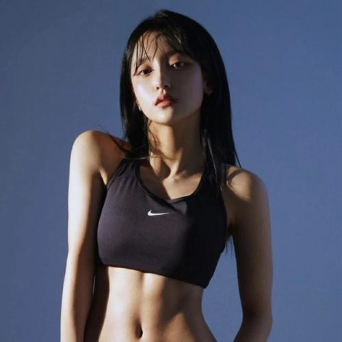 很酷的健身头像图片女