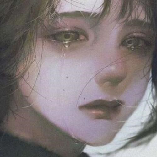 女生唯美思念头像