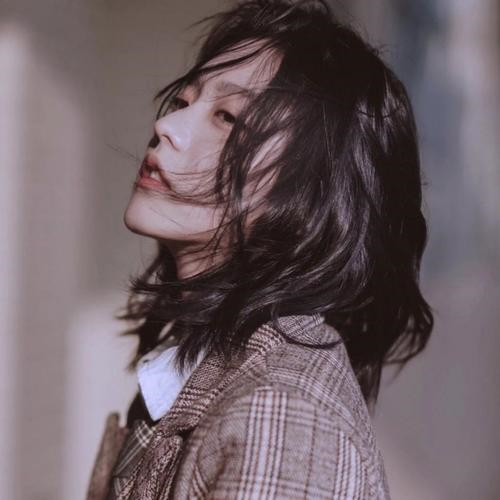 女生唯美思念头像