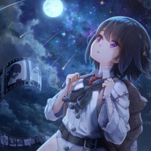 女生唯美思念头像