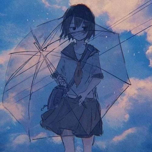 女生唯美思念头像