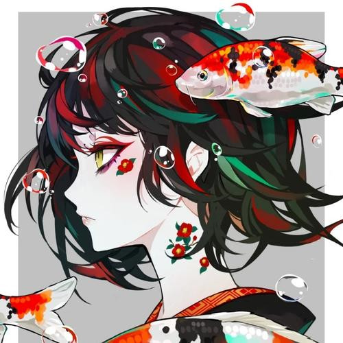 女生唯美思念头像