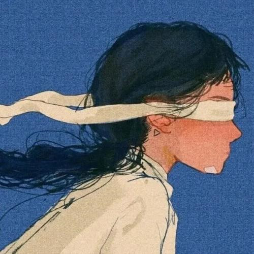 想一个人的头像女
