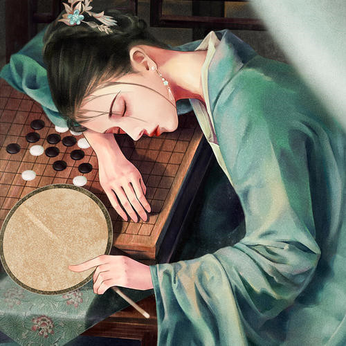 想一个人的头像女