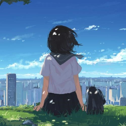 想一个人的头像女