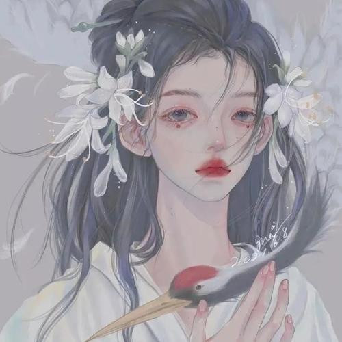 想一个人的头像女