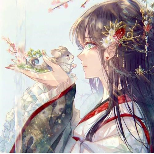 想一个人的头像女