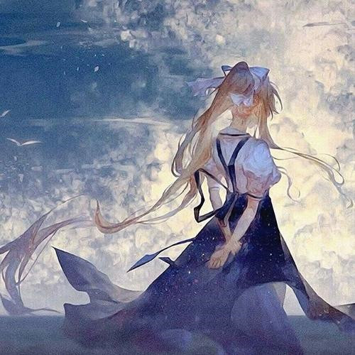 想一个人的头像女