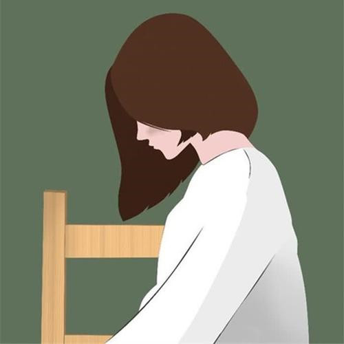 想一个人的头像女