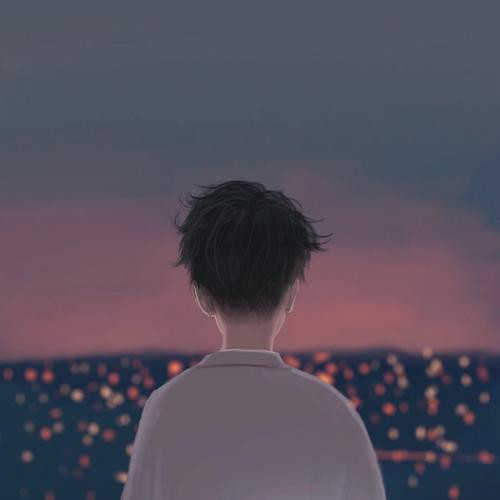 男生思念头像