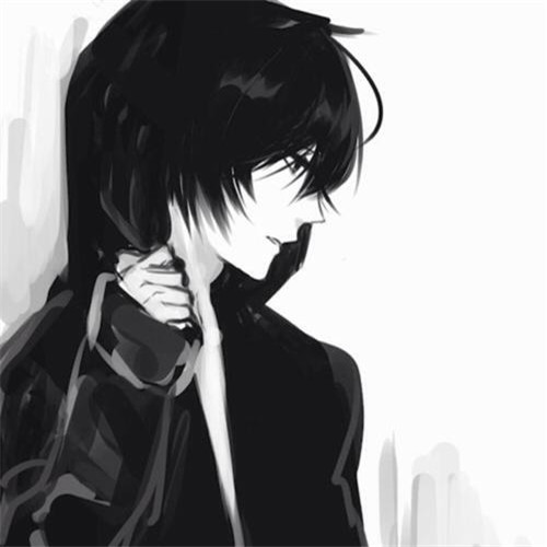 男生思念头像