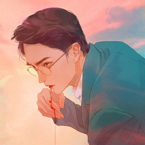 男生思念头像