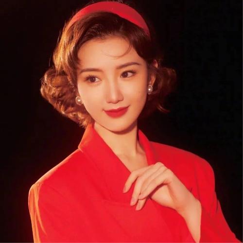 怀旧复古女生头像