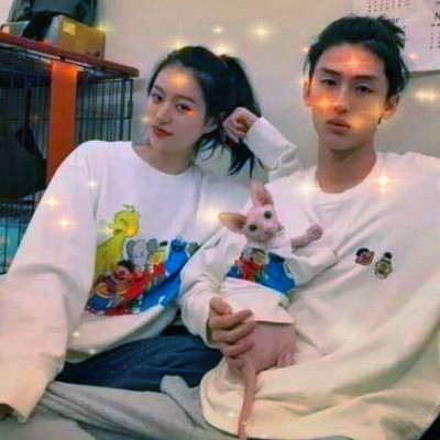 双人情头超甜一对情侣头像图片高清