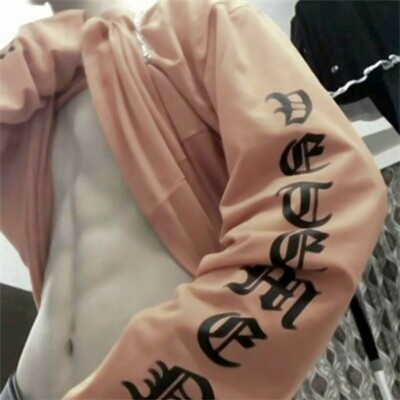 帅气男生腹肌照片头像