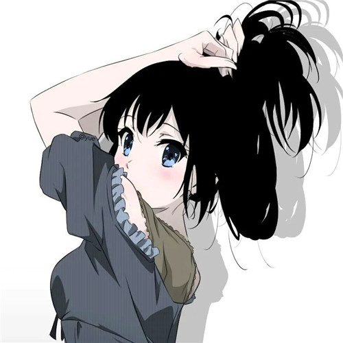 日系ins女头动漫