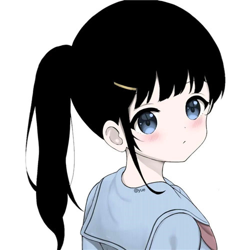 日系ins女头动漫