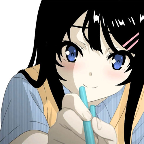 日系ins女头动漫