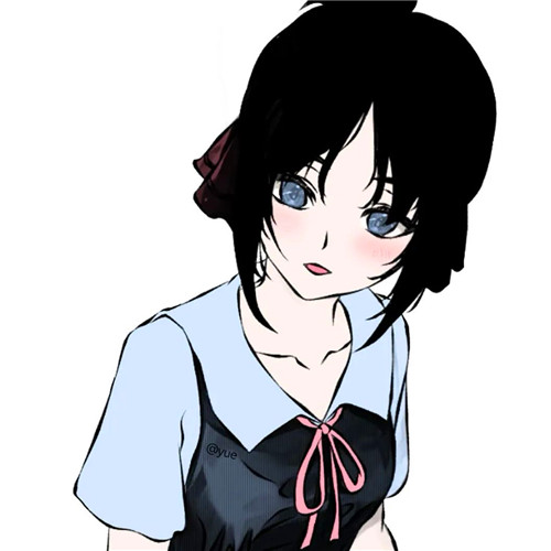 日系ins女头动漫