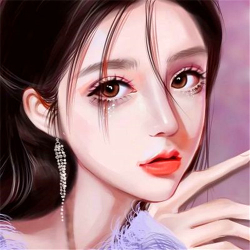 日系ins女头动漫