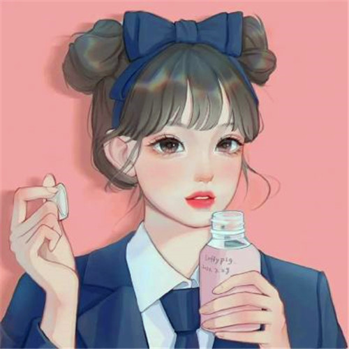 日系ins女头动漫