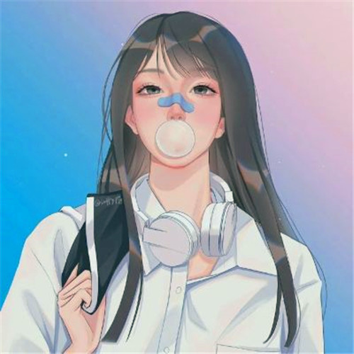 日系ins女头动漫