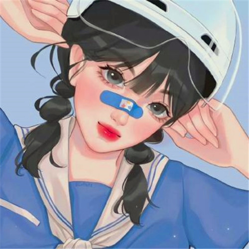 日系ins女头动漫