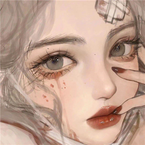 日系ins女头动漫