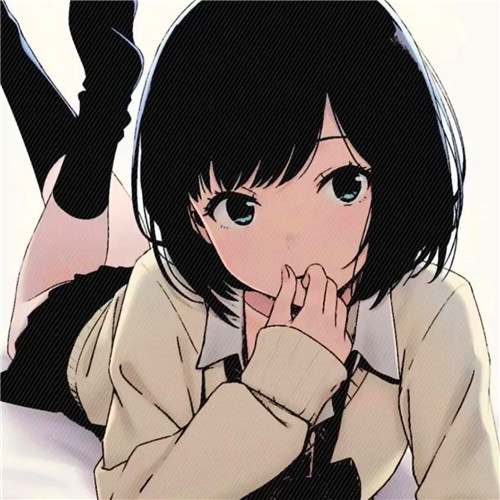 日系ins女头动漫