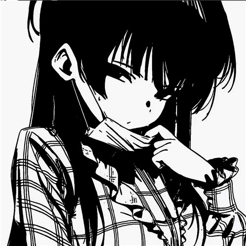 日系ins女头动漫