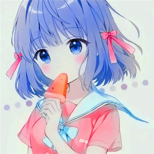 日系ins女头动漫