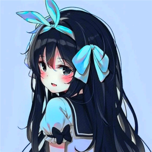 日系ins女头动漫