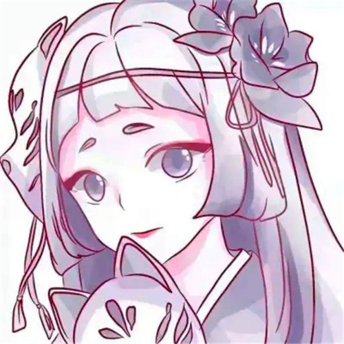 日系ins女头动漫