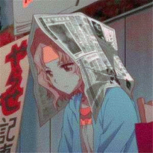 日系ins女头动漫