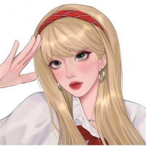 日系ins女头动漫