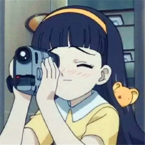 日系ins女头动漫