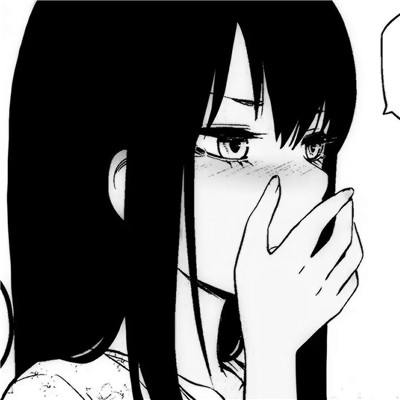 ins黑白动漫女头