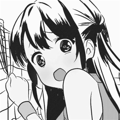 ins黑白动漫女头