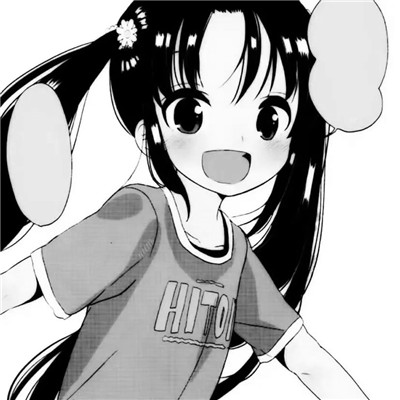 ins黑白动漫女头