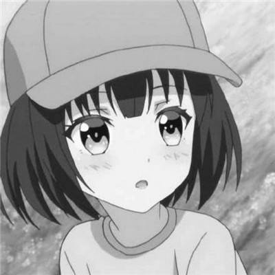 ins黑白动漫女头