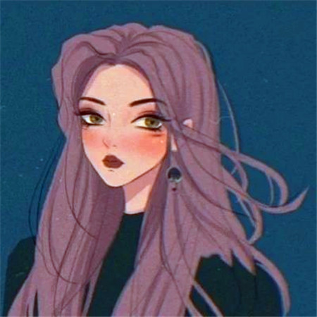 女生头像慵懒偏冷淡风