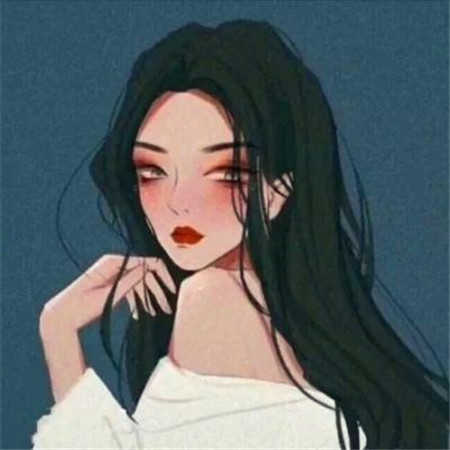 女生头像慵懒偏冷淡风