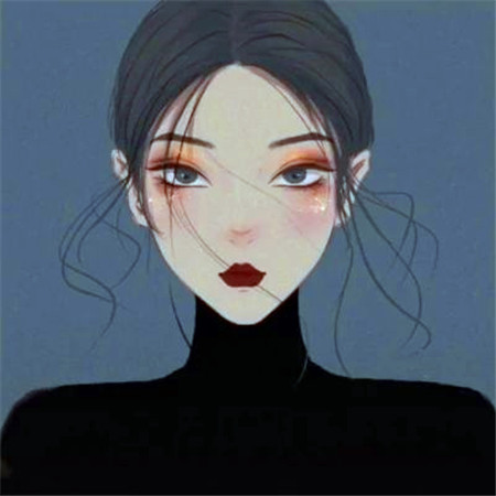 女生头像慵懒偏冷淡风