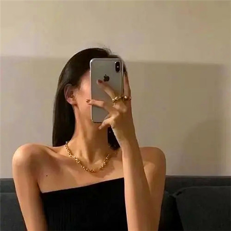女生头像慵懒偏冷淡风