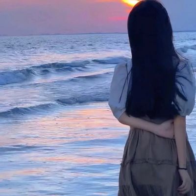 30一40岁女人微信头像背影图片