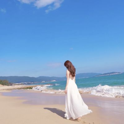 30一40岁女人微信头像背影图片