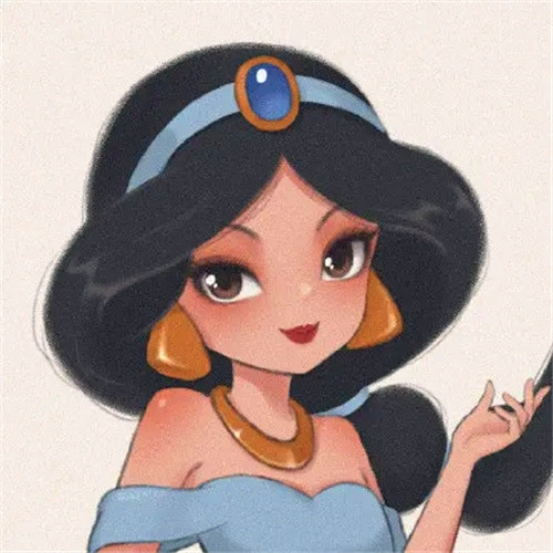 迪士尼公主头像图片