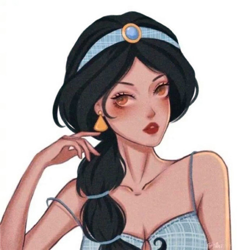 迪士尼公主头像图片