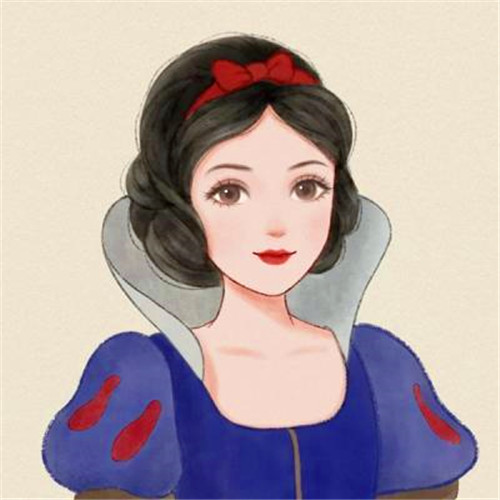 迪士尼公主头像图片