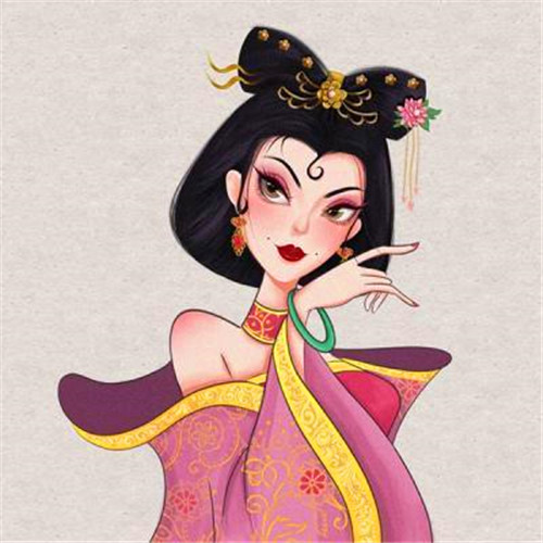 迪士尼公主头像图片
